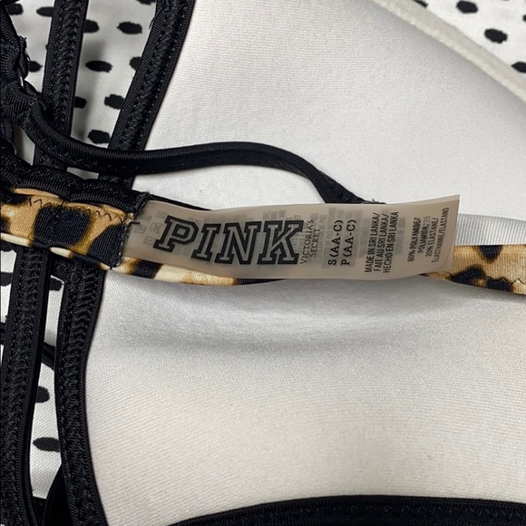 PINK Leopard Swim Top - Picture 4 of 5